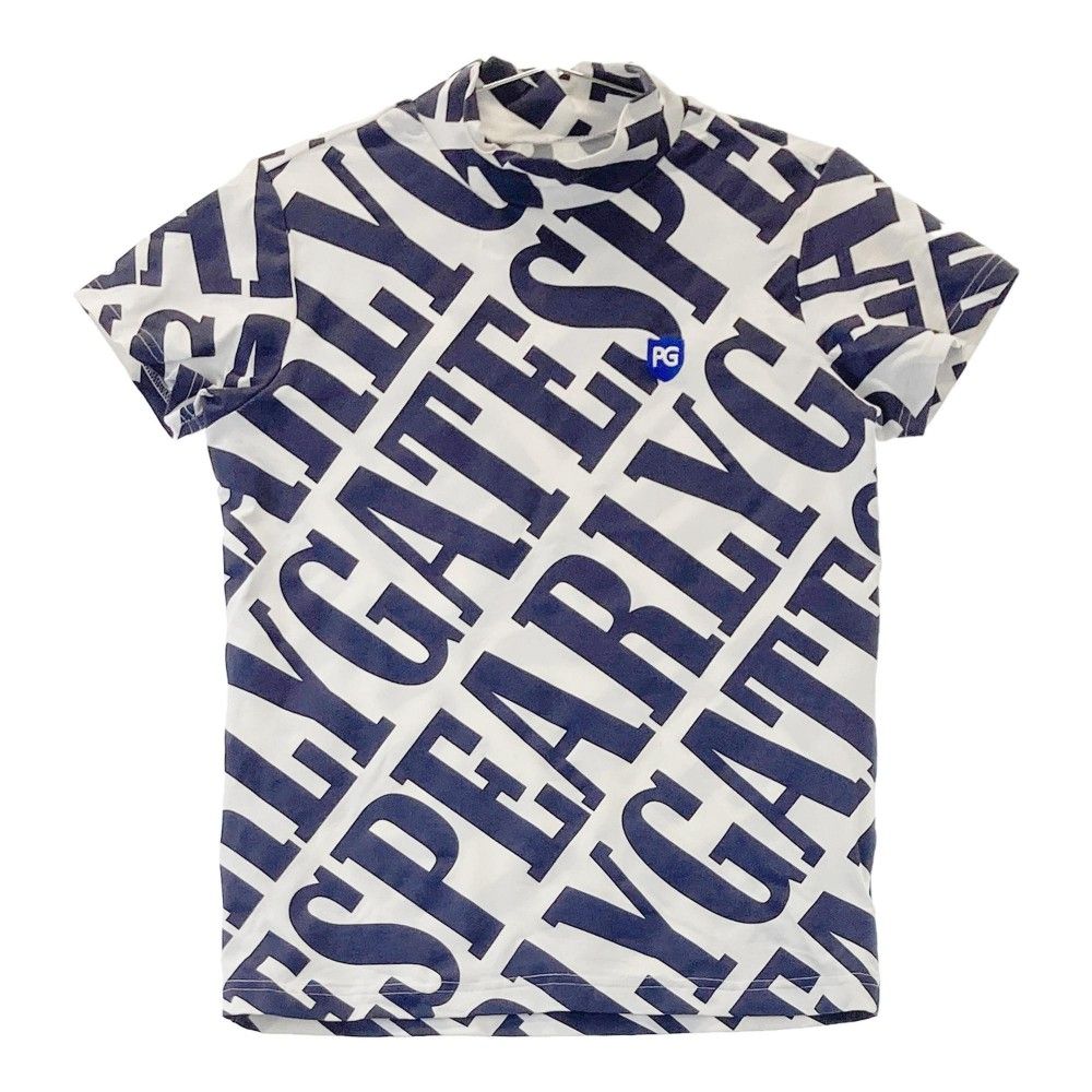 サイズ：6 PEARLY GATES パーリーゲイツ  ハイネック 長袖Tシャツ  ホワイト系 [240101412026] ゴルフウェア メンズ ストスト PEARLY GATES パーリーゲイツ ハイネック 長袖 インナー Tシャツ