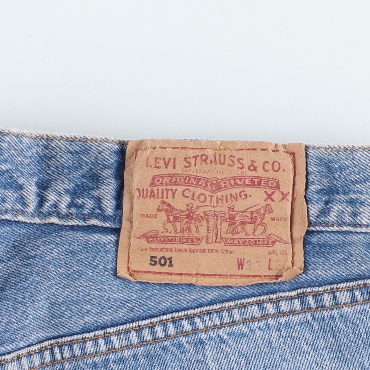 古着 90年代 リーバイス Levi's リーバイス501 ストレートデニムパンツ USA製 メンズw31 ヴィンテージ/eaa370593