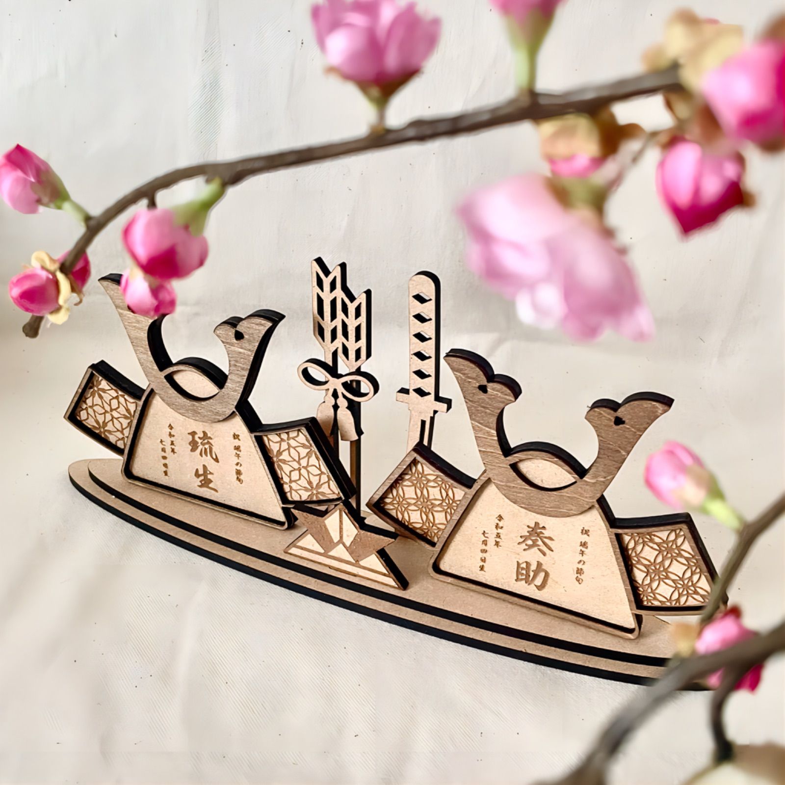 展示品限り】五月人形 兜 鍬形 収納飾り ※閉店セール S48 5月人形 鎧兜