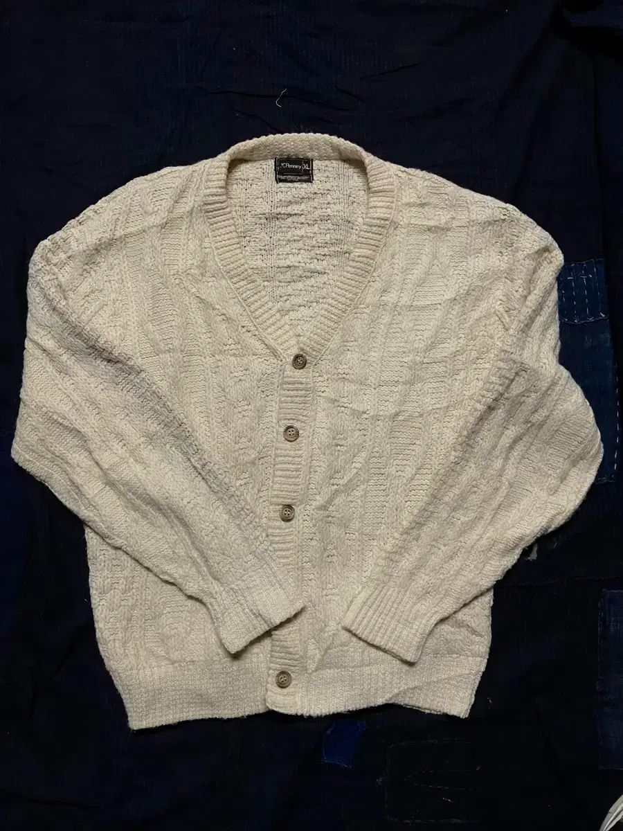 JCPenny Fisherman(フィッシャーマン) カーディガン XL
