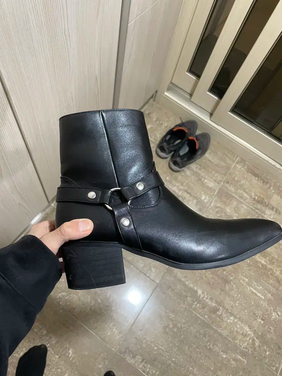 SaintLaurentサンローランハーネスブーツリングブーツワイアット サン