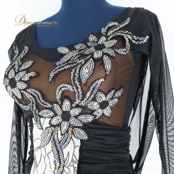 タカダンス ホワイトレースドレスMサイズ スタンダードドレス WS0485