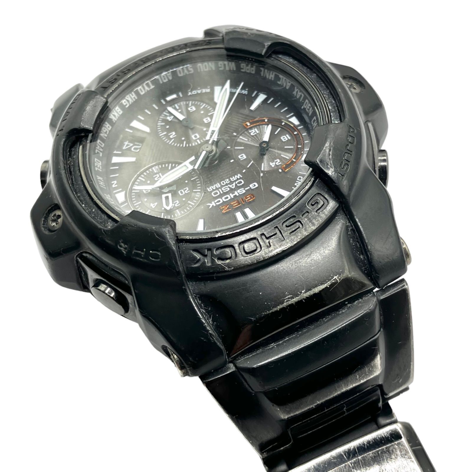 銀座 【稼働品】CASIO G-SHOCK GIEZ GS-1400B クロノグラフ - 時計