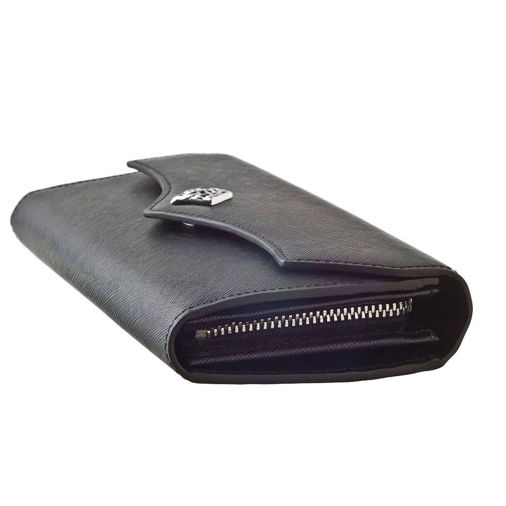 本革サフィアーノウェイブウォレット