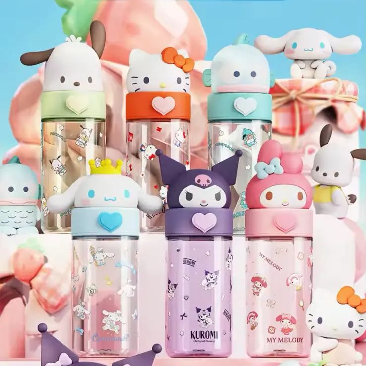 サンリオキャラクターズ カラフルバスタイム ウォーターボトル