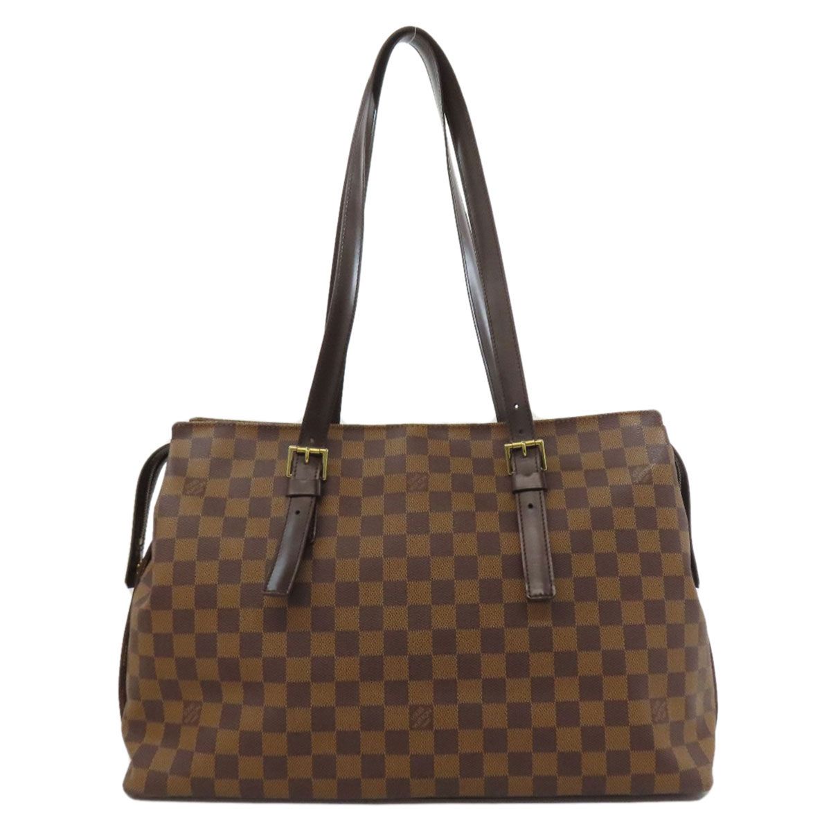 LOUIS VUITTON ルイヴィトン N51119 チェルシー トートバッグ ダミエキャンバス レディース