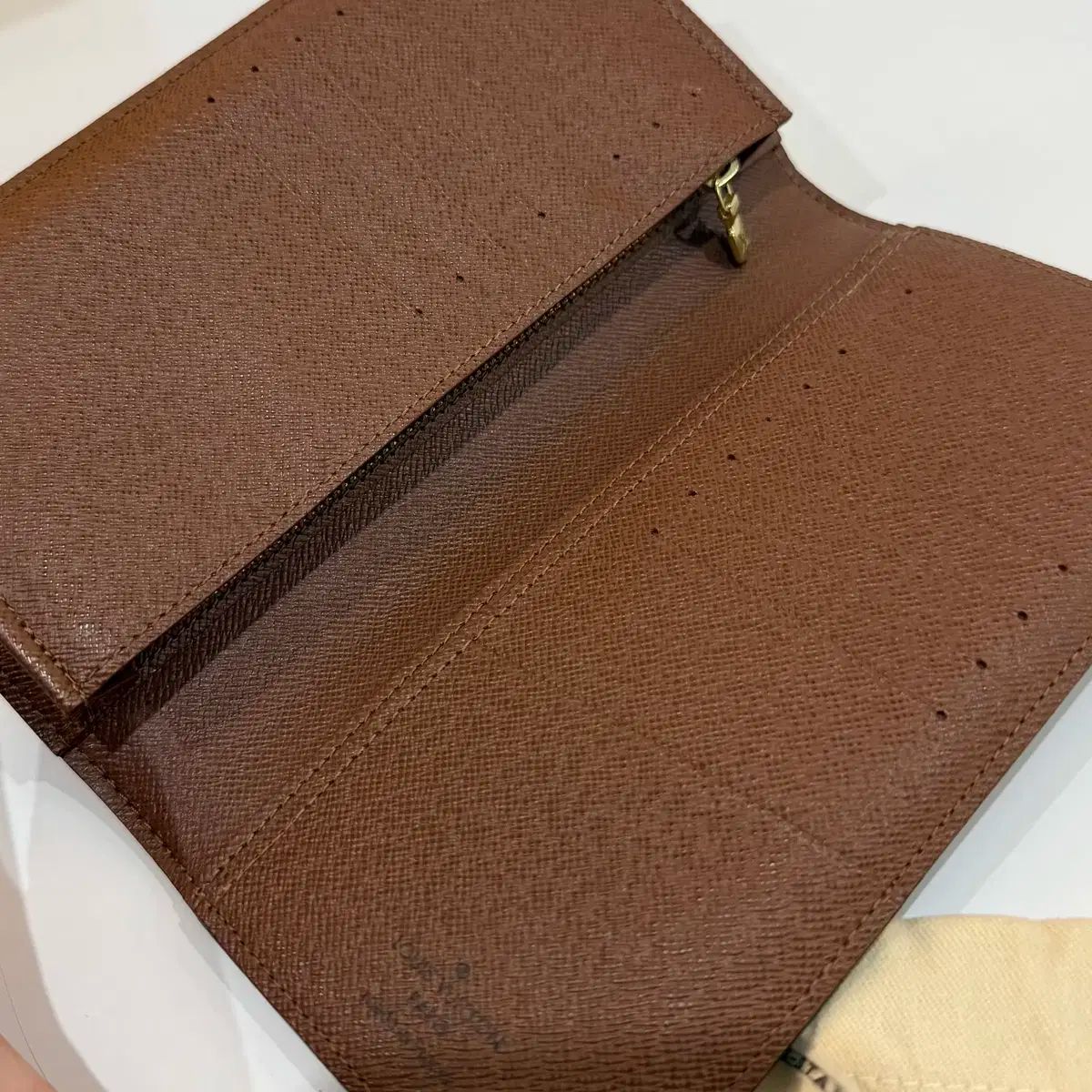 ルイヴィトン 長財布 モノグラム ポルトフォイユ ブラザ 茶 ブラウン 1983 ルイヴィトン 長財布 モノグラム ポルトフォイユ ブラザ 茶 ブラウン