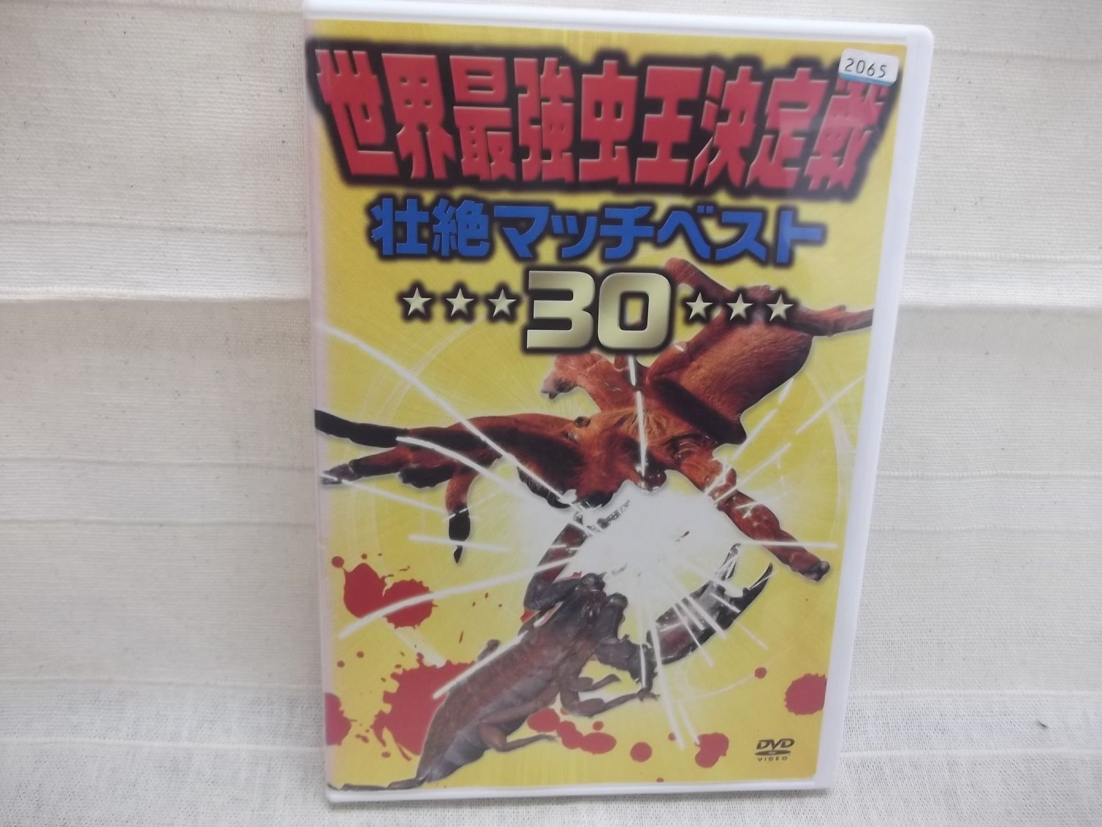 世界最強虫王決定戦 レンタル専用 中古 DVD ケース付き - メルカリ