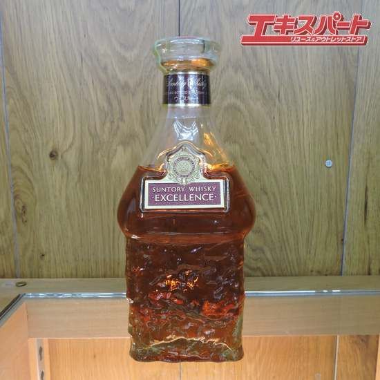 未開栓 サントリーウイスキー エクセレンス デキャンタボトル 750ml 43度 2000年以降品 辻堂店