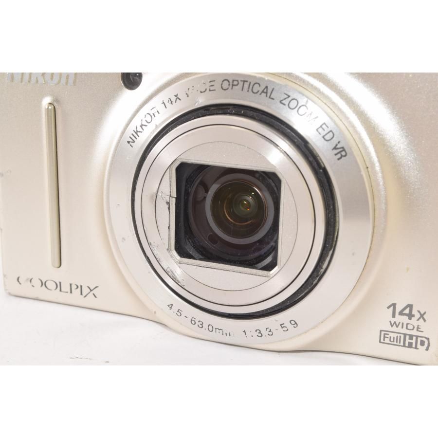 ☆ジャンク品☆ Nikon ニコン COOLPIX S8200 シルバー コンパクト
