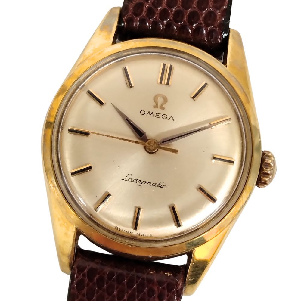 OMEGA オメガ レディマチック 手巻き レディース 腕時計 | C578