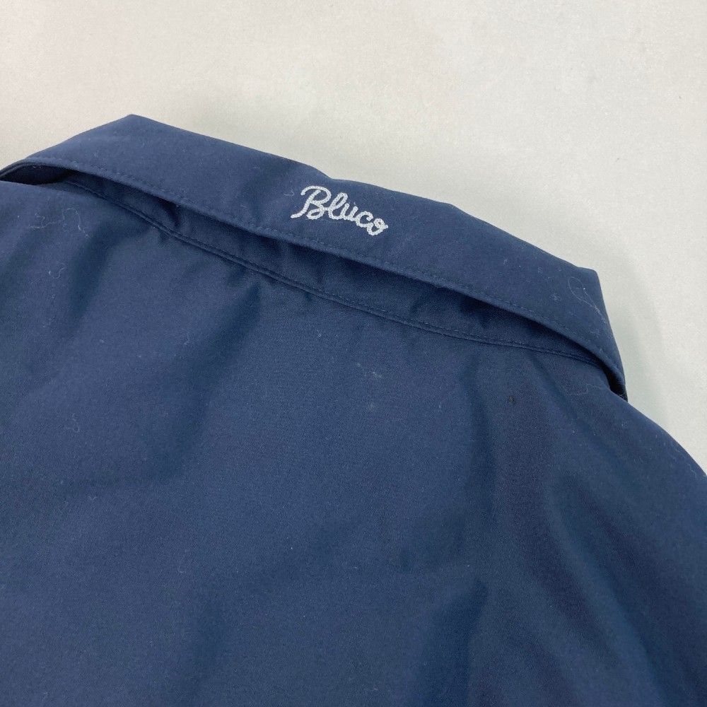 BLUCO ブルコ キルティングコーチジャケット ネイビー系 XXL