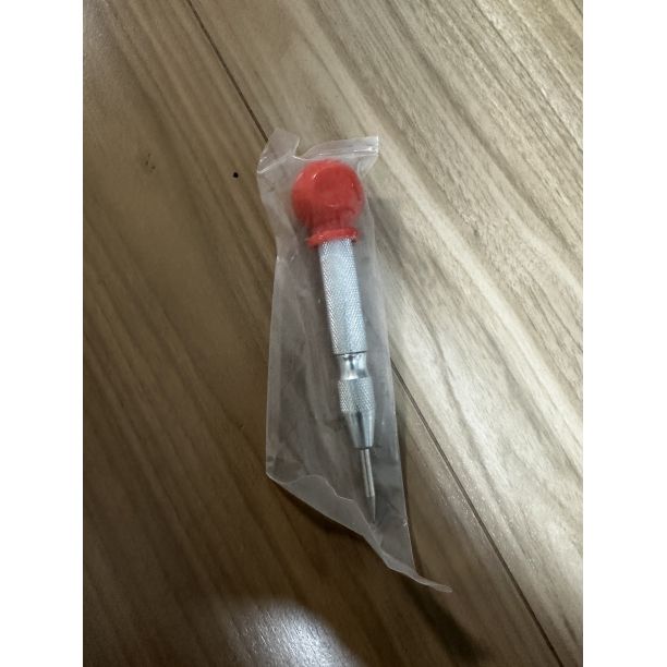 穴あけ センターポンチ DIY 銀 鉄工 車 ドリル 盤 パンチ 日用品 thumbnail 3
