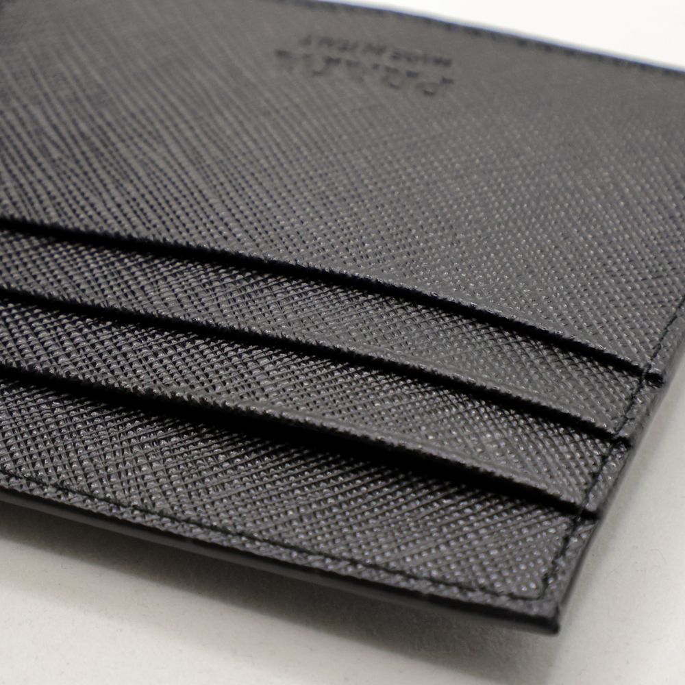 プラダ PRADA サフィアーノ 二つ折り 財布 マネークリップ付き