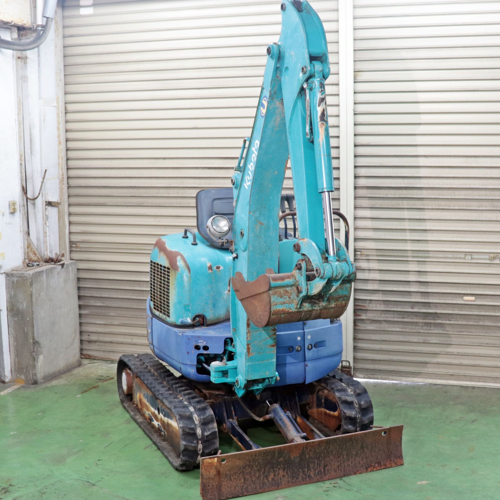新潟発 クボタ バックホー U-10 1tクラス 可変脚 実働 中古 ミニ