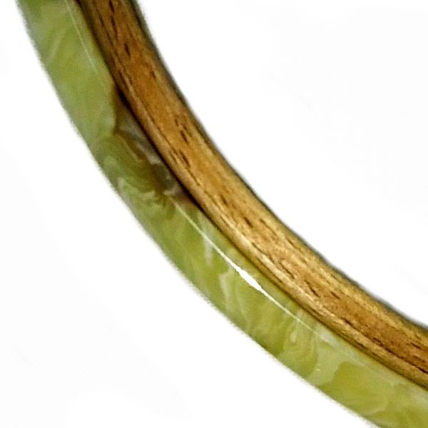 DMC 刺繍枠  SABAE  イエロー 刺しゅう用品 『鯖江オーガナイザー グリーン×イエロー SABA07GR⁄YE