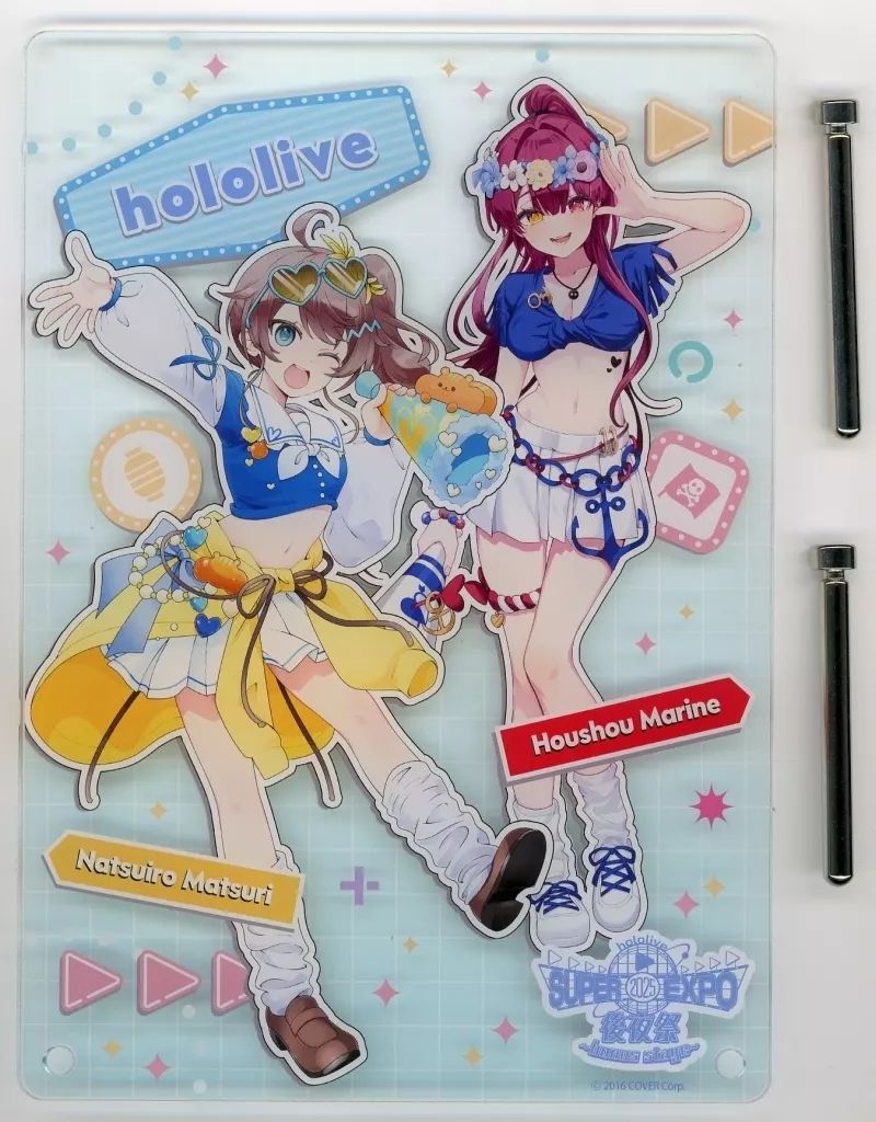 【希少】【宝鐘マリン】エンタメチャンス賞 複製サイン入りアクリルパネル 宝鐘マリン直筆サイン入りアクリルパネルの通販 by あかねほたるしお