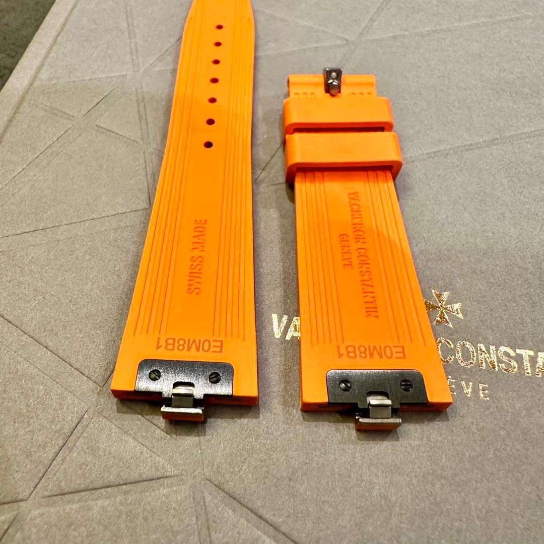 ヴァシュロンコンスタンタン オーヴァーシーズ ラバーベルト オレンジ