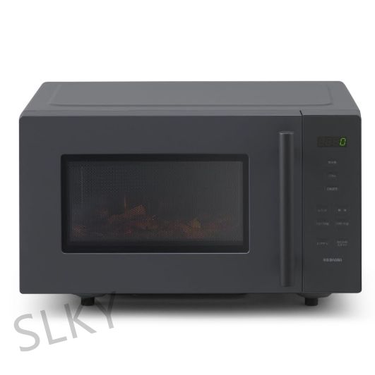 電子レンジ 18L フラットテーブル IMB-F187-H グレー アイリスオーヤマ レンジ レンジ調理 ヘルツフリー
