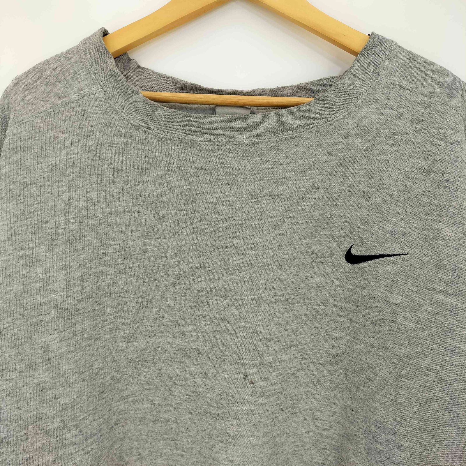 NIKE ナイキ 90s 白タグ USA製 刺繍ロゴ ソリッド スウェット L 90's NIKE ナイキ USA製 アメリカ製 白タグ スウェット
