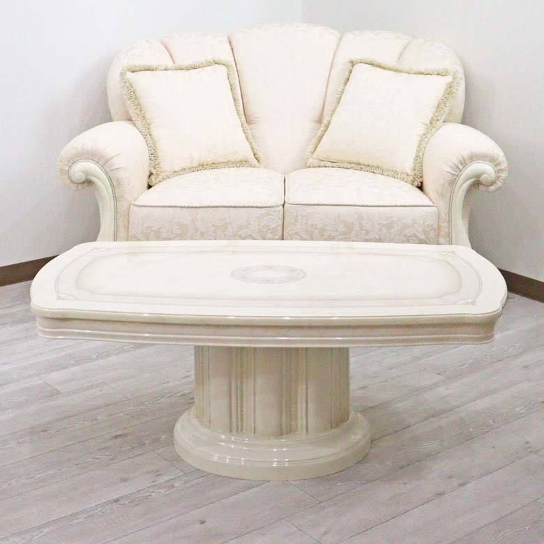 アマルフィ　イタリア製センターテーブル（アイボリー）サルタレッリ社 サルタレッリ アマルフィ センターテーブル アイボリー イタリア 家具