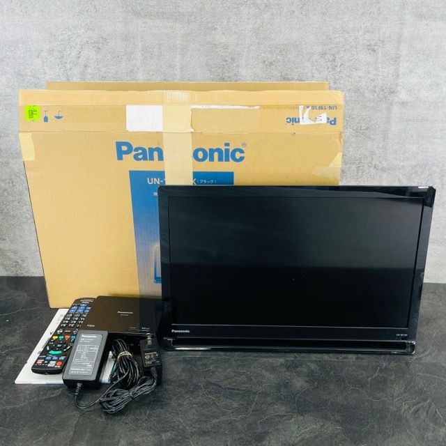 パナソニック 19インチ モニター チューナー セット テレビ Panasonic UN-19F10-K UN-19F10D UN-E10S 製 043001|22225