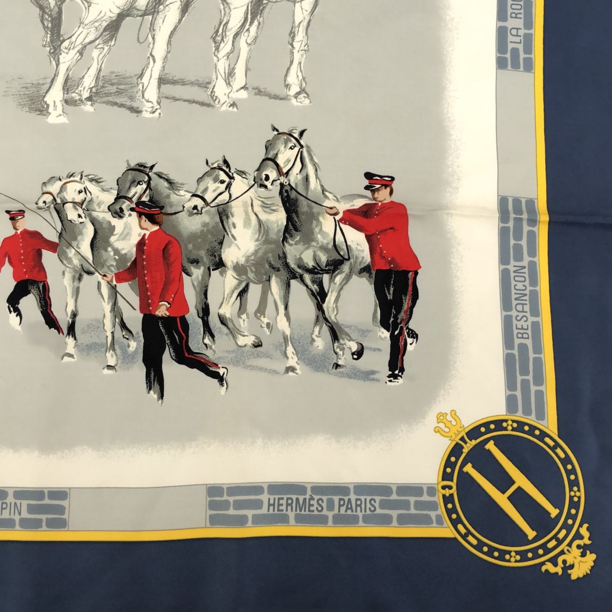 作品 エルメス HERMES カレ90 LES HARAS NATIONAUX 国立種馬飼育場 ...