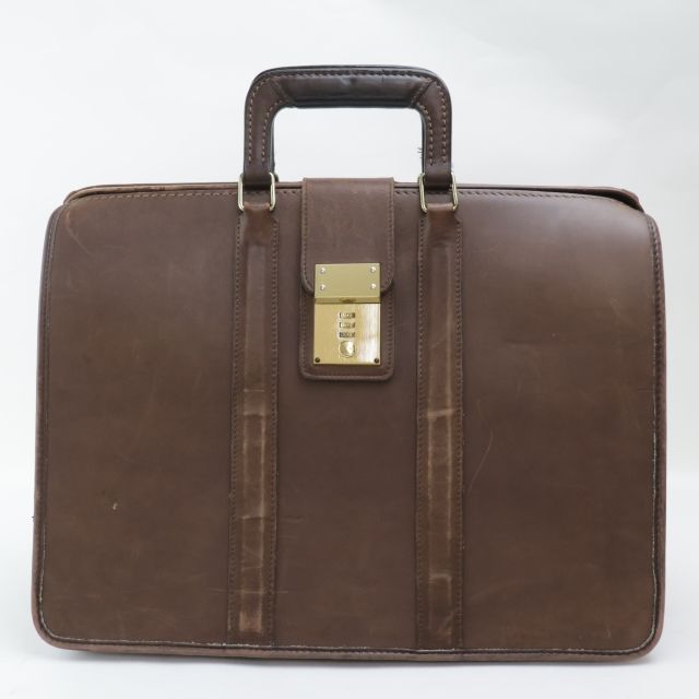 2501-104 コーチ オールド 5420 ダレスバッグ COACH レザー製 ブラウン
