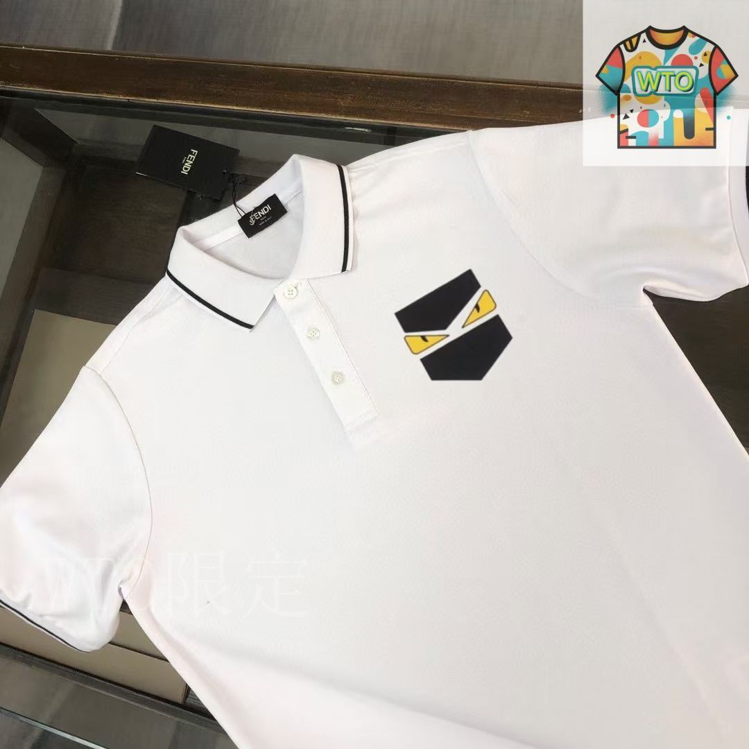 FENDI ホワイト ポロシャツ ポロシャツ コットン ホワイト | Fendi