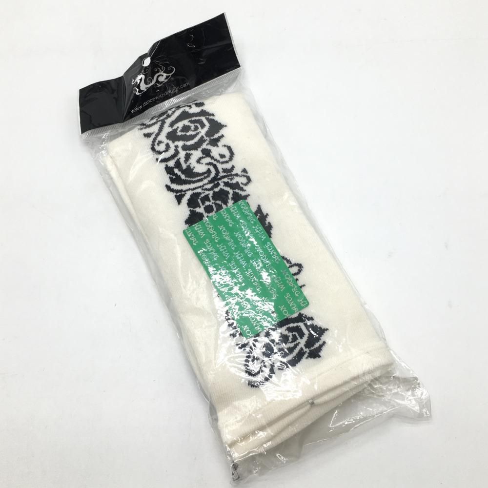 新品】ダンスウィズドラゴン レッグウォーマー付きソックス 白