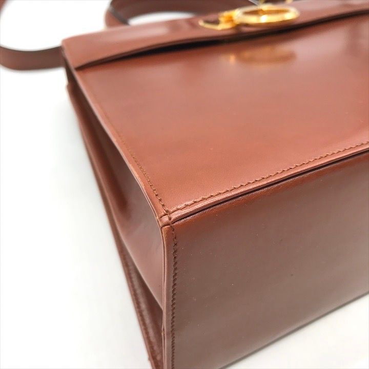 良品 Ferragamo フェラガモ ガンチーニ 2WAY ハンド ショルダー バッグ