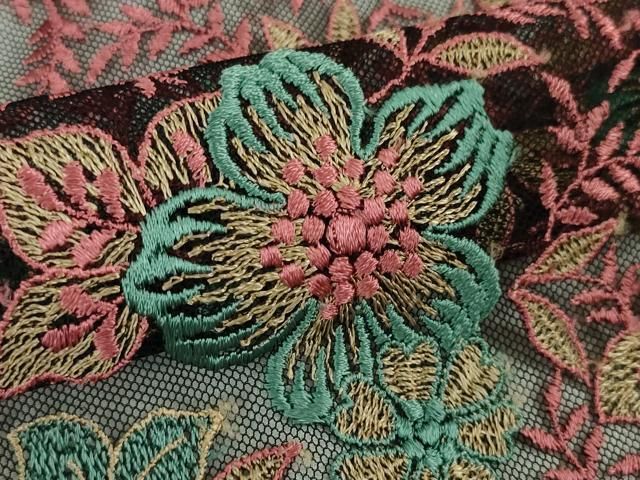 平和屋本店□極上 道中着 ロング丈 スリーシーズン 春夏秋 塵除け 縫  