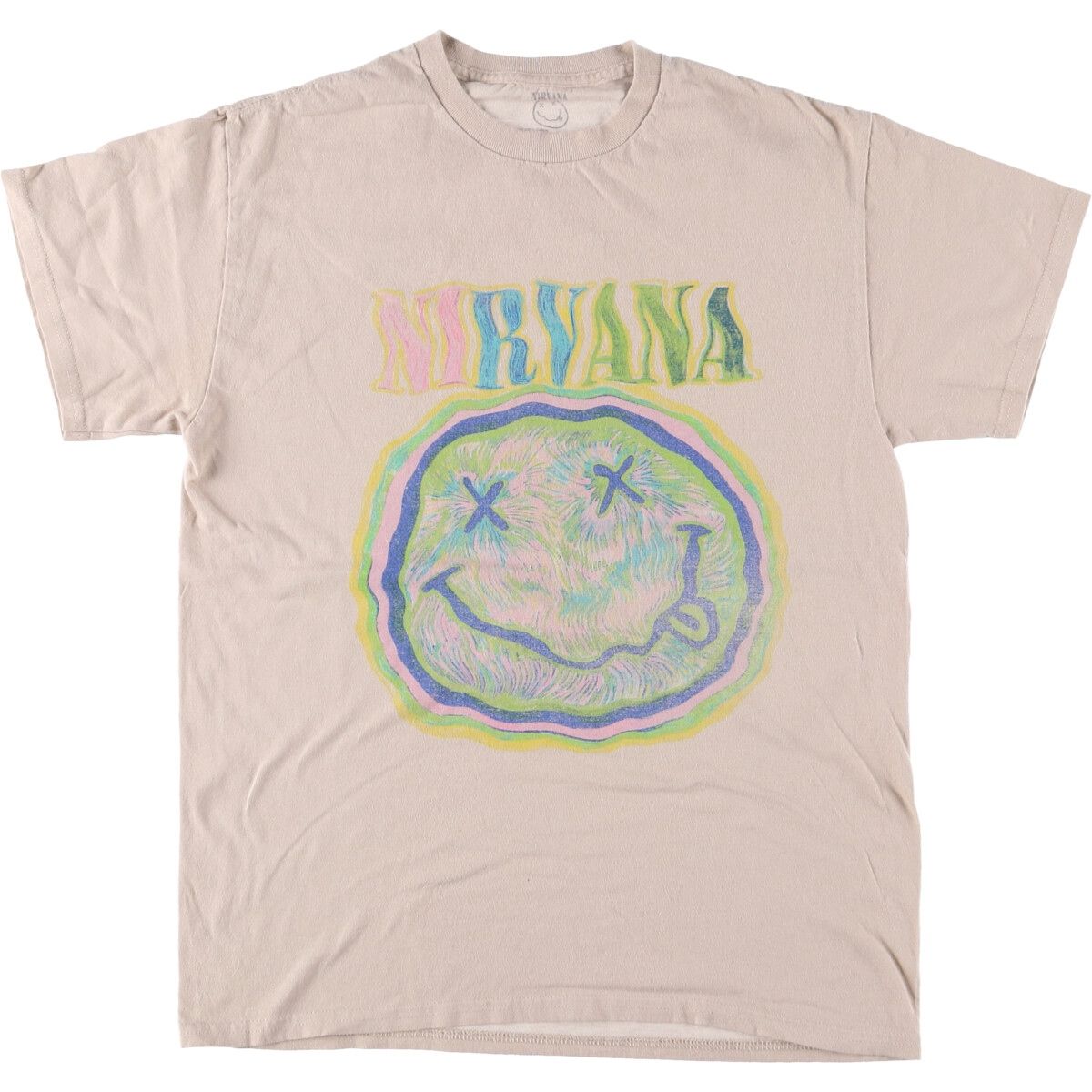 古着 NIRVANA ニルヴァーナ バンドTシャツ バンT メンズM相当/eaa527177