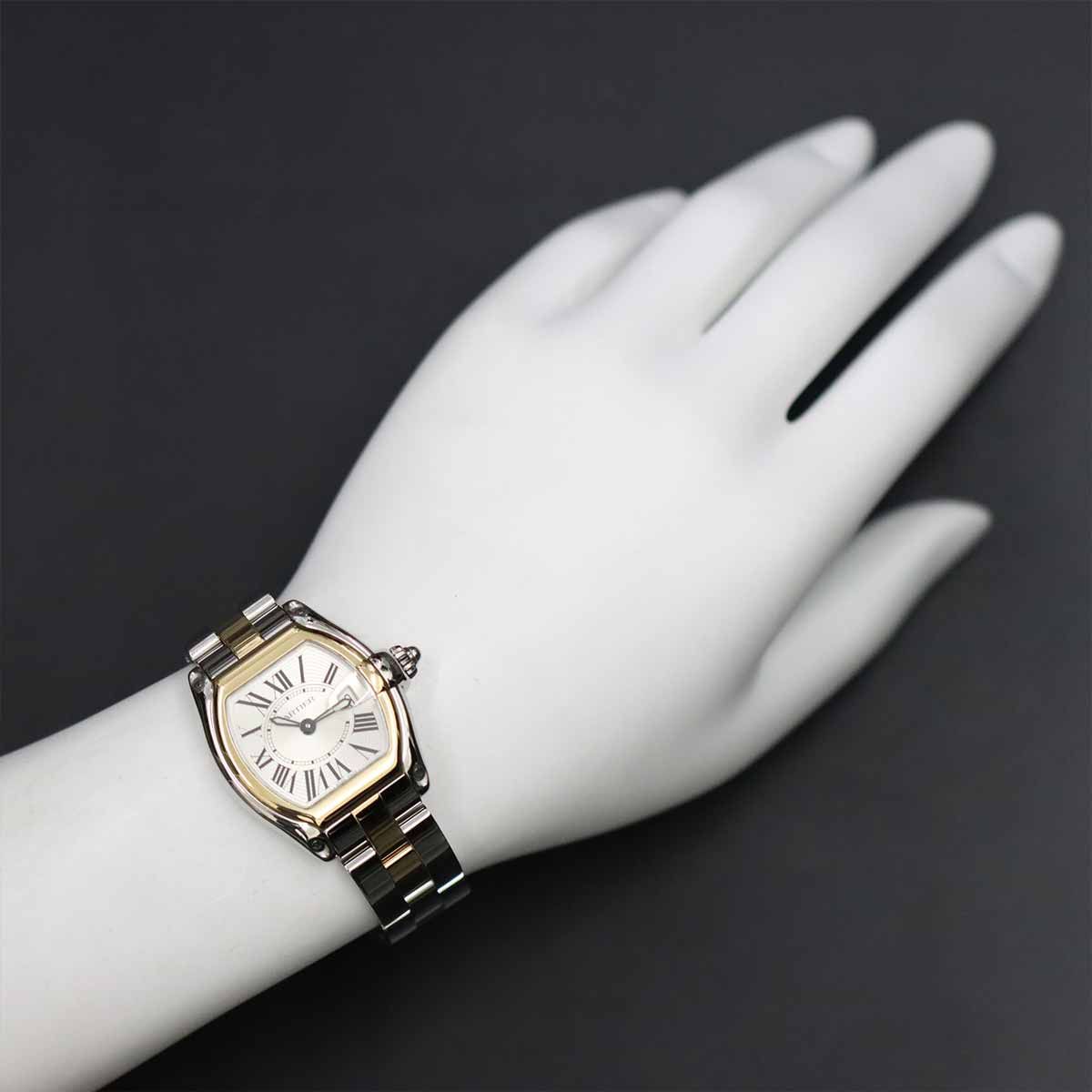 カルティエ Cartier ロードスター SM コンビ W62026Y4 レディース  