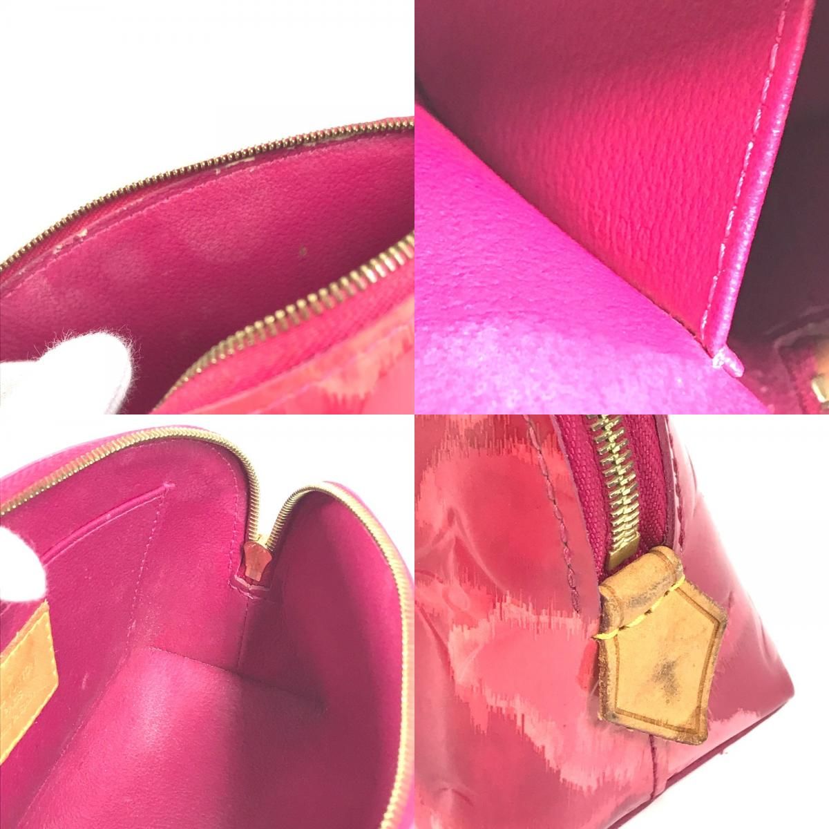 ルイヴィトン ヴェルニ イカットフラワー ポシェットコスメティック　化粧ポーチ LOUIS VUITTON - ルイヴィトン LOUIS VUITTON ポシェット