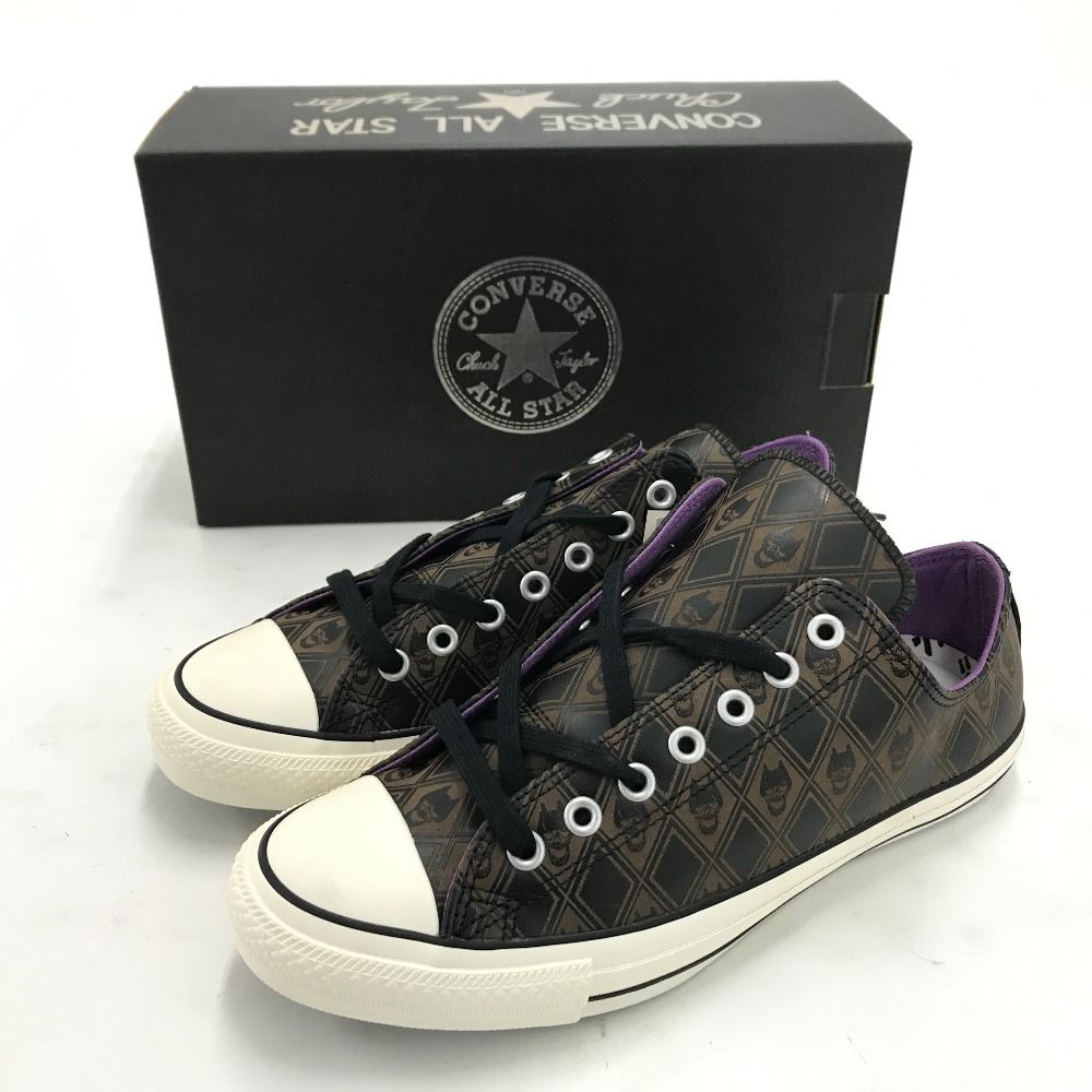 02w06865 コンバース CONVERSE ALL STAR 100 OX/JO ブラウン 28.0cm ジョジョALL STAR 100 吉良  ジョジョの奇妙な冒険 吉良吉影モデル 箱あり スニーカー 1CK800 【中古品】 - メルカリ