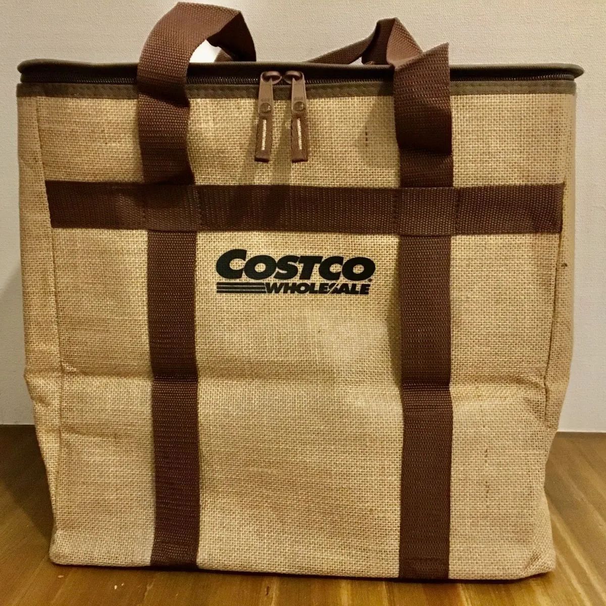 Costco コストコ サスティナブル ジュート クーラーバッグ 45L Cooler Bag 保冷バッグ 信頼・丁寧・安心のさざえ堂
