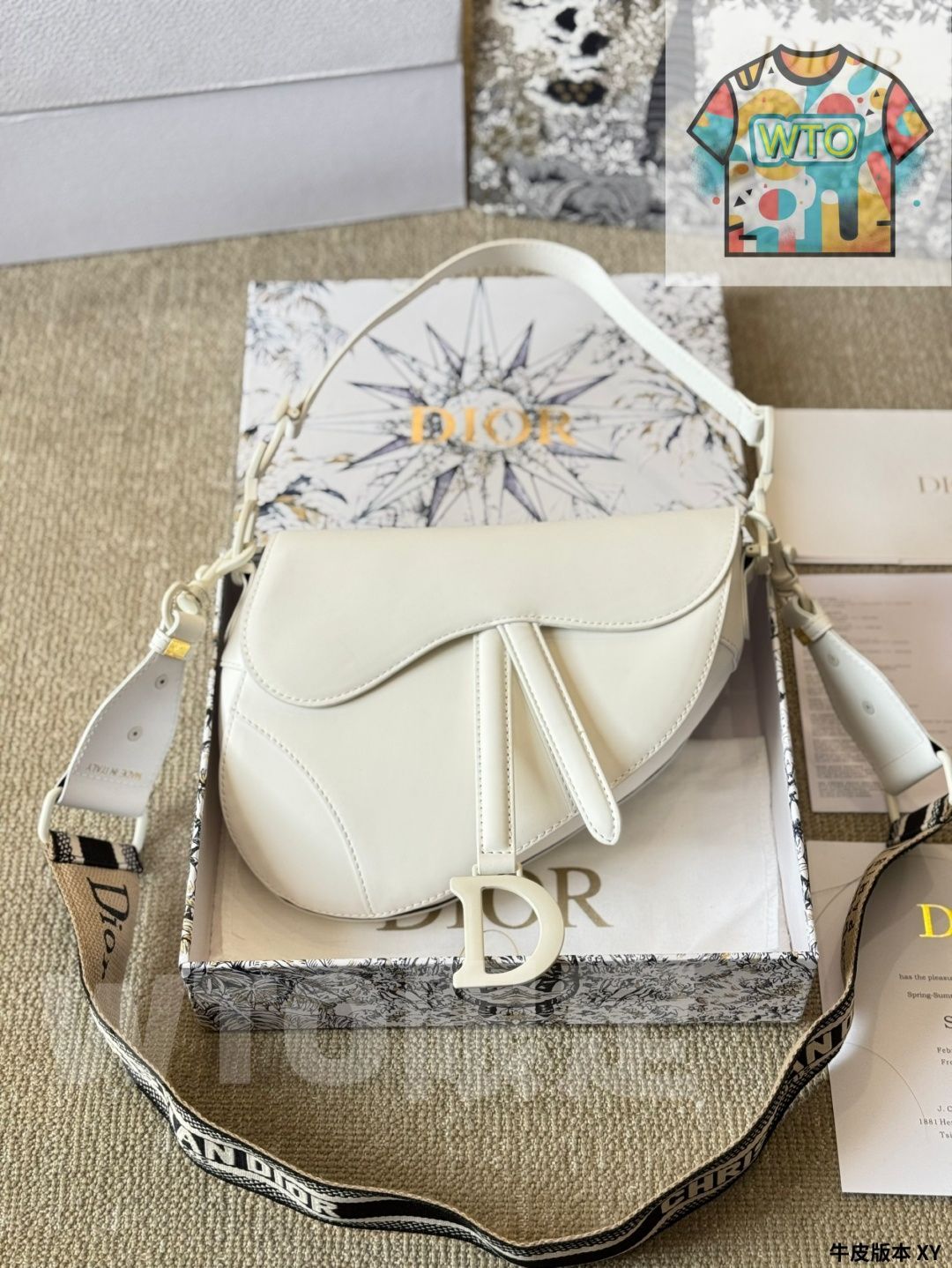 Dior サドル トートバッグ オールレザー ヴィンテージ 美品 Dior