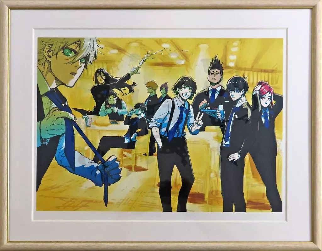 中古】セル画・原画 付属品付)ブルーロック 原画展 BLUE LOCK