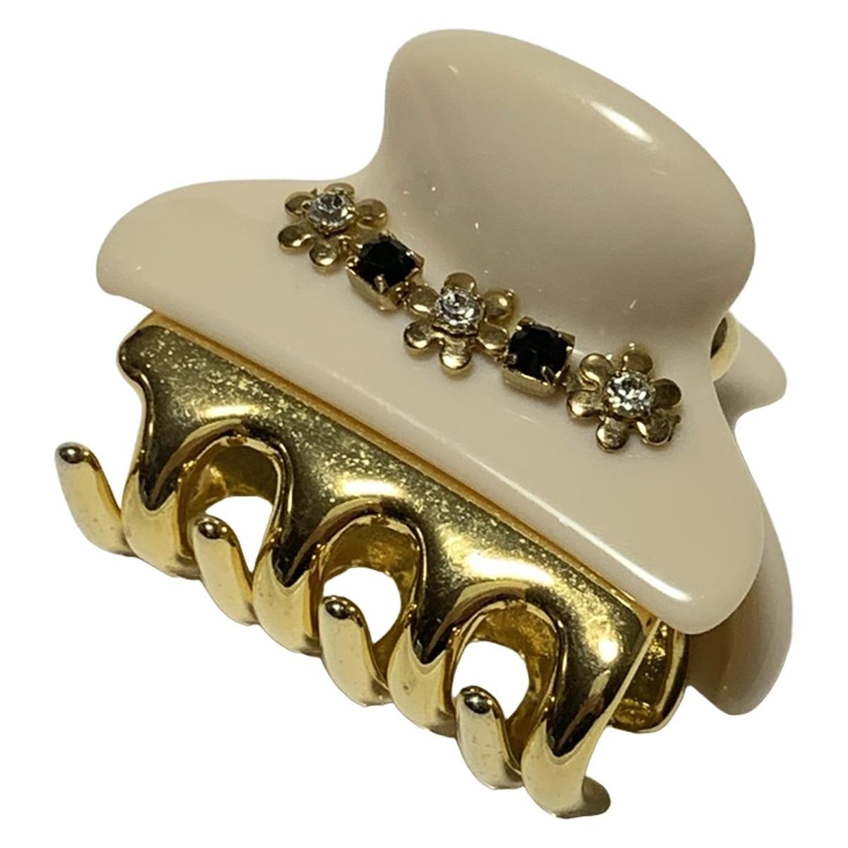 acca(アッカ) アクセサリー - アイボリー×ゴールド×マルチ ヘア