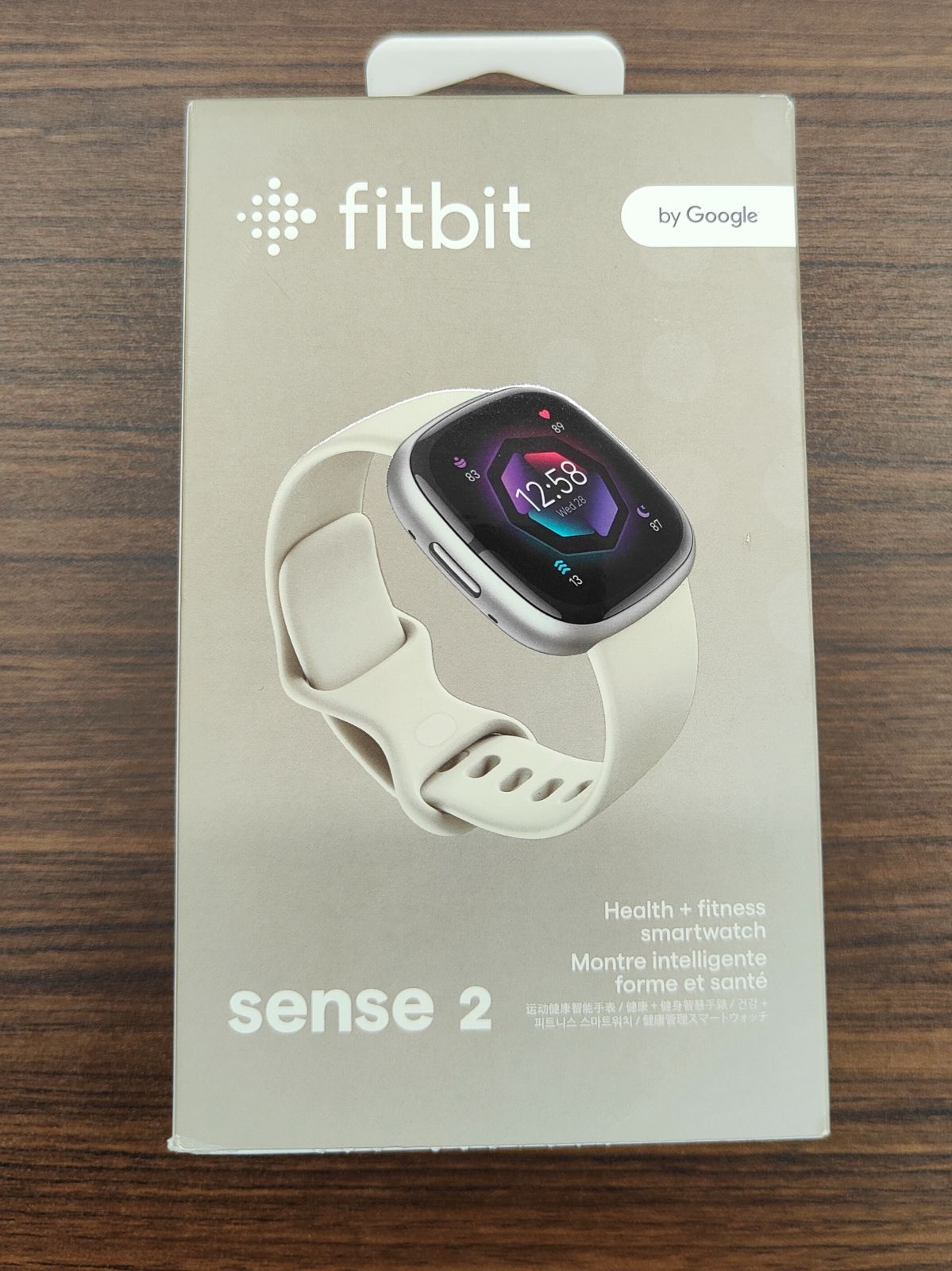 中古美品】fitbit sense2 フィットビット ルナホワイト - メルカリ