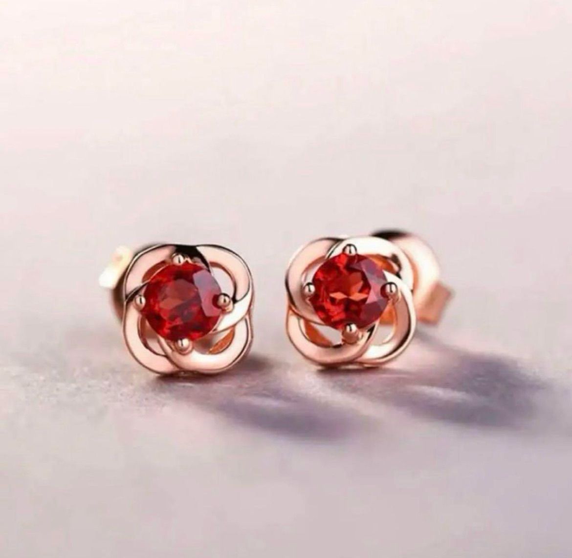 フラワー S925ピアス