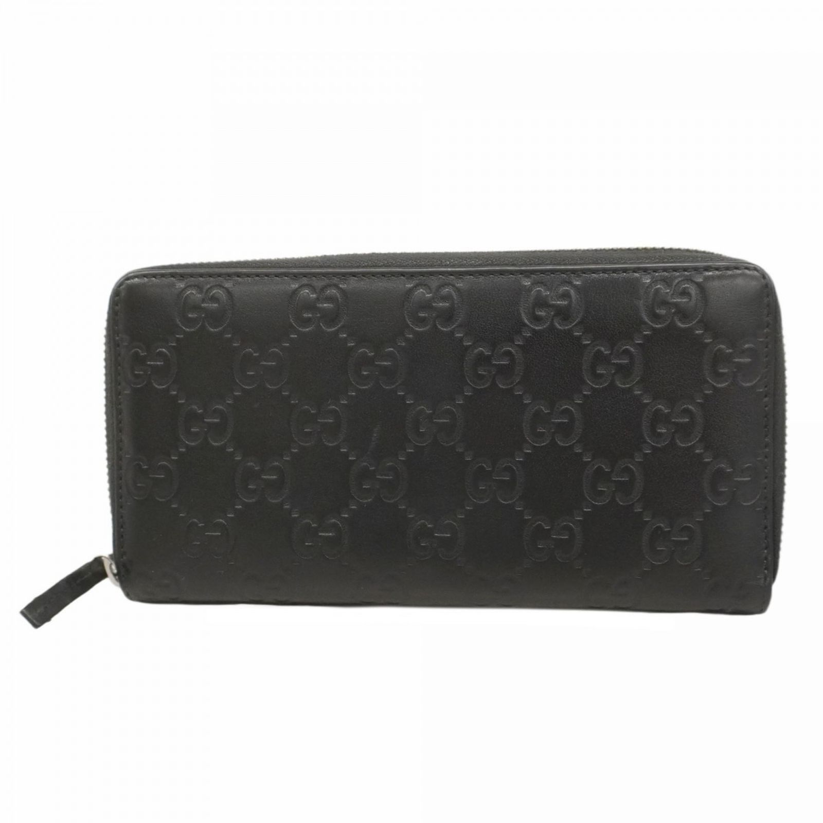 グッチ Gucci グッチ 長財布 グッチシマ 307987 レザー ブラック メンズ