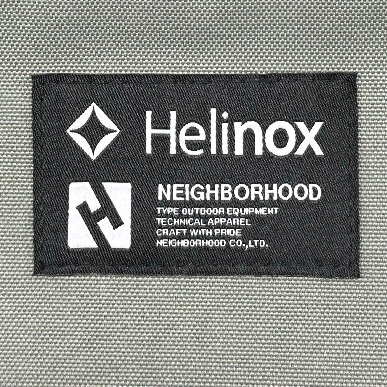 NEIGHBORHOOD アウトドアベンチ 2人掛け だぶつい グレー