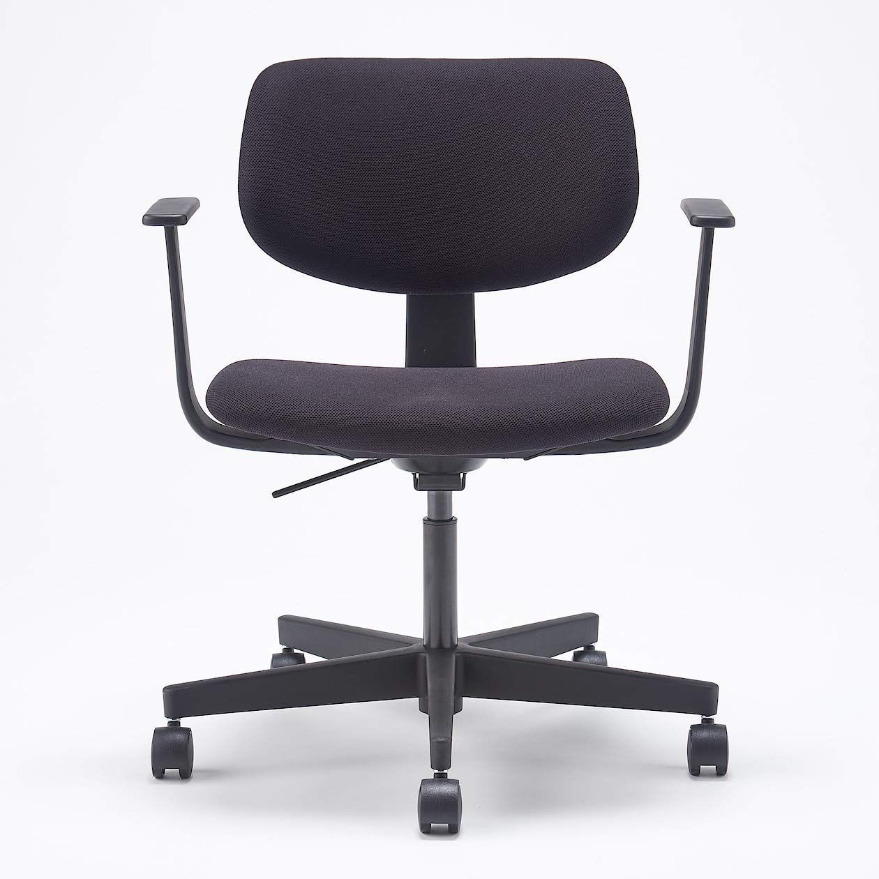 数量限定】無印良品 ワーキングチェア・背座ワイドタイプ 幅59.5×奥行 