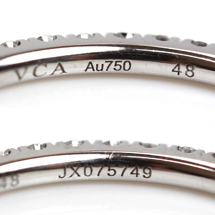 Van Cleef & Arpels ヴァンクリーフ＆アーペル K18WG ホワイトゴールド  