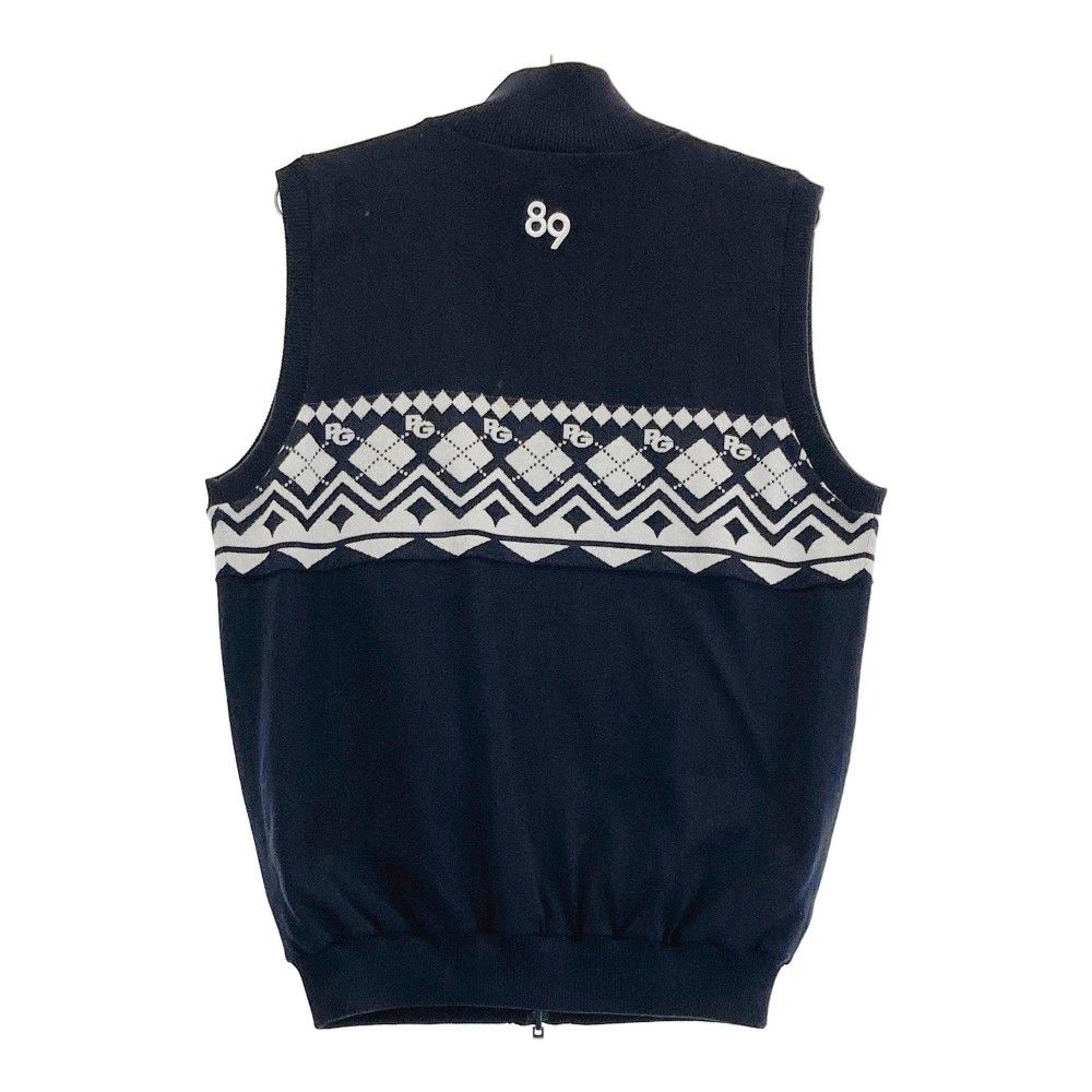 サイズ：5 PEARLY GATES パーリーゲイツ リバーシブル ジップベスト 総