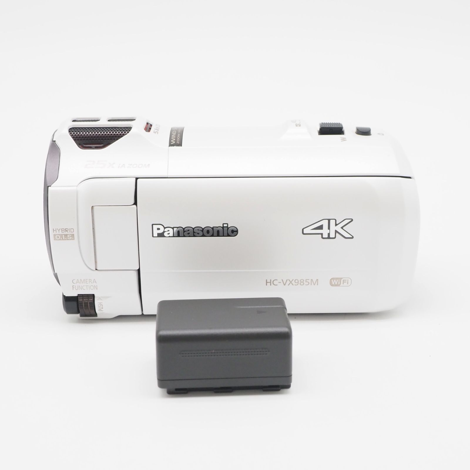 ほぼ新品！PANASONIC（パナソニック）HC-VX985M-W☆高画質4K撮影＆大 