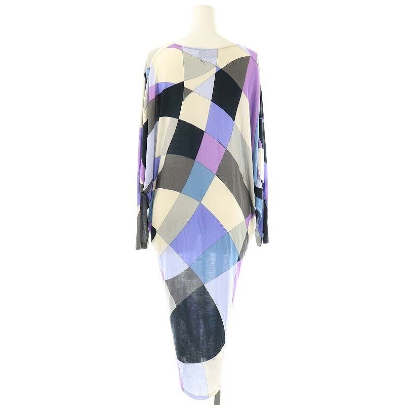 EMILIO PUCCI エミリオプッチ 長袖シャツ 総柄 プッチ柄　カフス付 131111-16-a.jpg