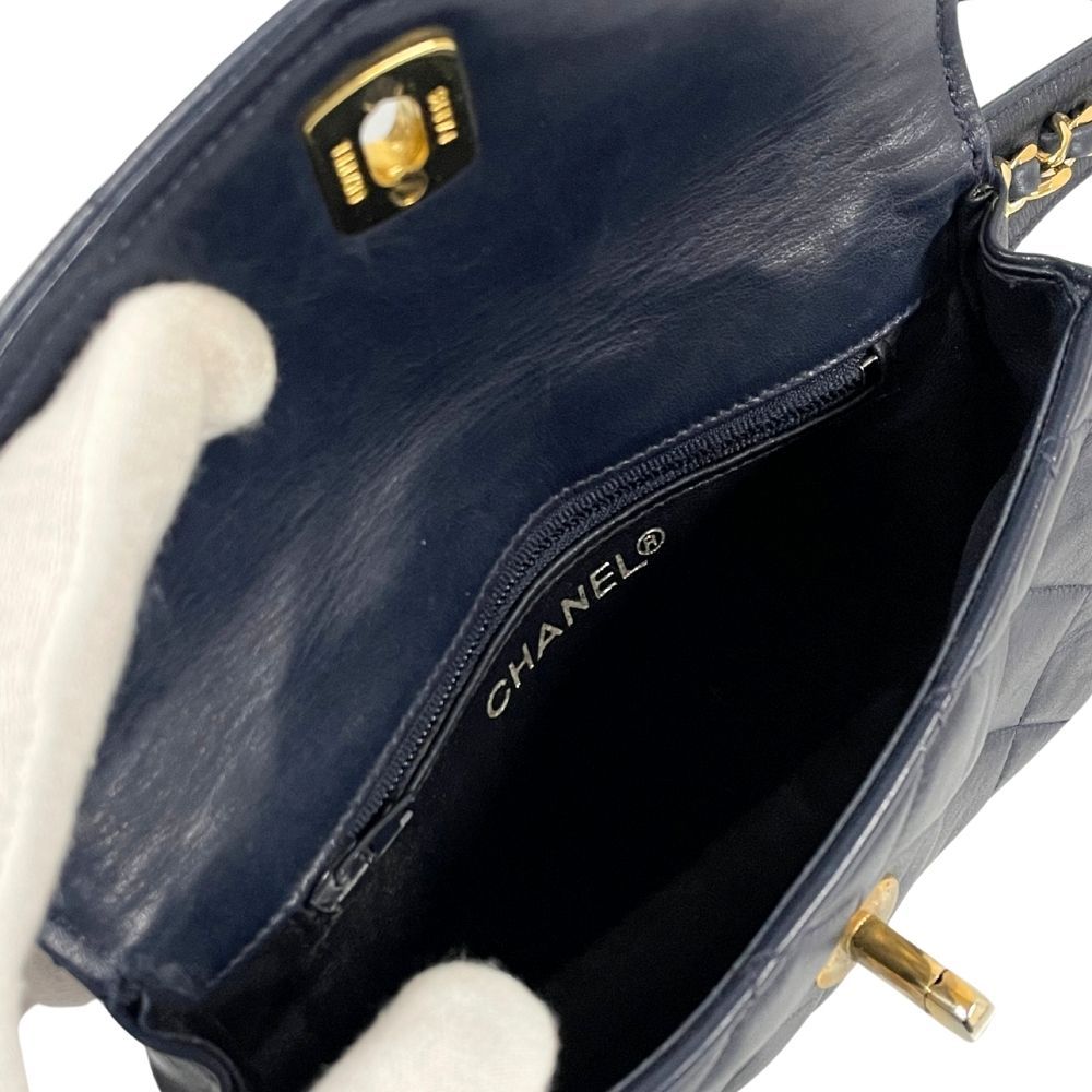 CHANEL シャネル ヴィンテージ品 マトラッセ ウエストバッグ レザー  